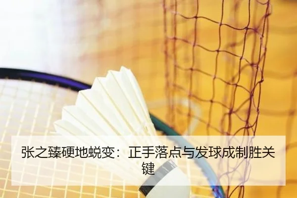 张之臻硬地蜕变：正手落点与发球成制胜关键